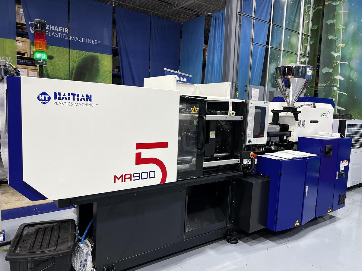 101 Ton, 4.86 oz Haitian MAV 900/280 Injection Molding Machine (2024)
