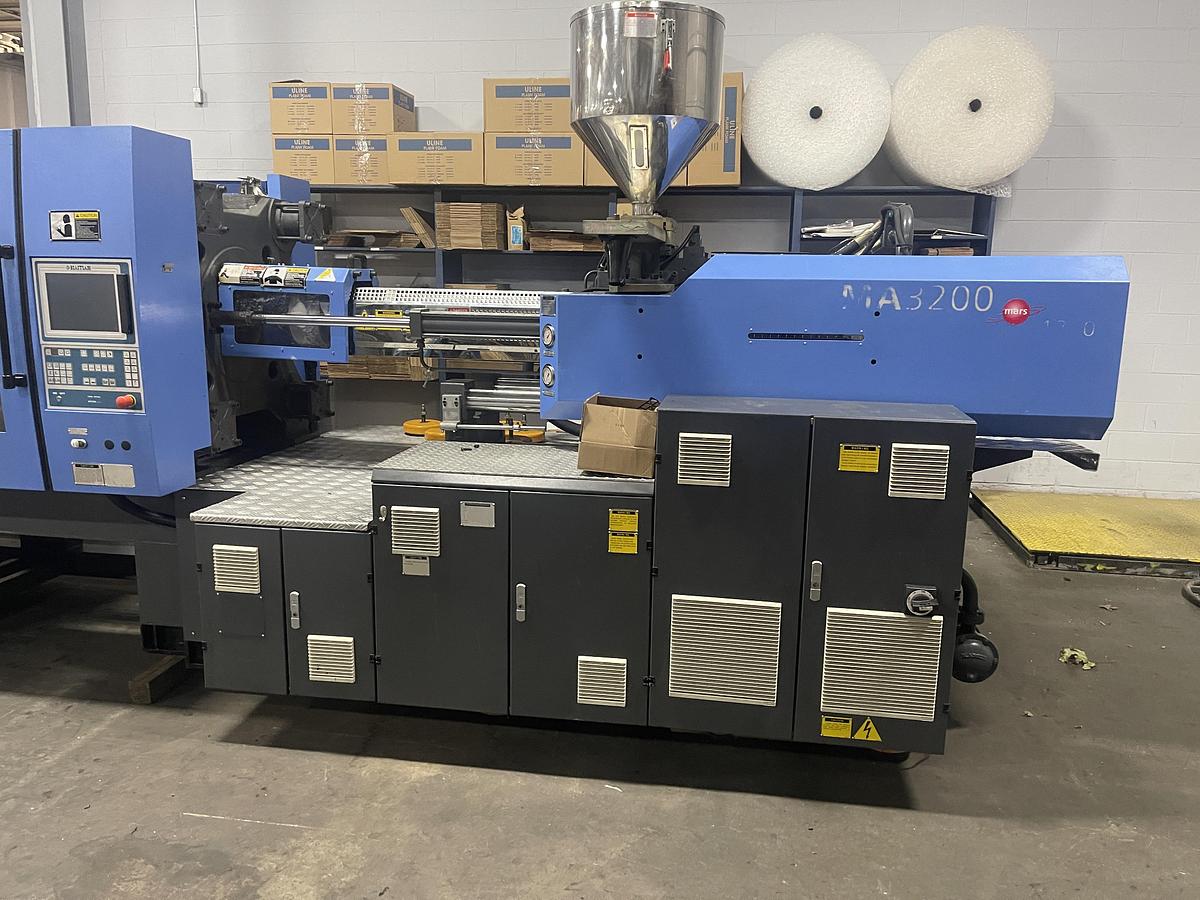 Used 360 Ton, 29.81 Oz., Haitian MA 3200/1700 Injection Molding Machine (2011)