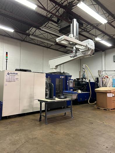 Used 1012 Ton, 143.4 oz., Haitian JUII 9000 Injection Molding Machine (2016)