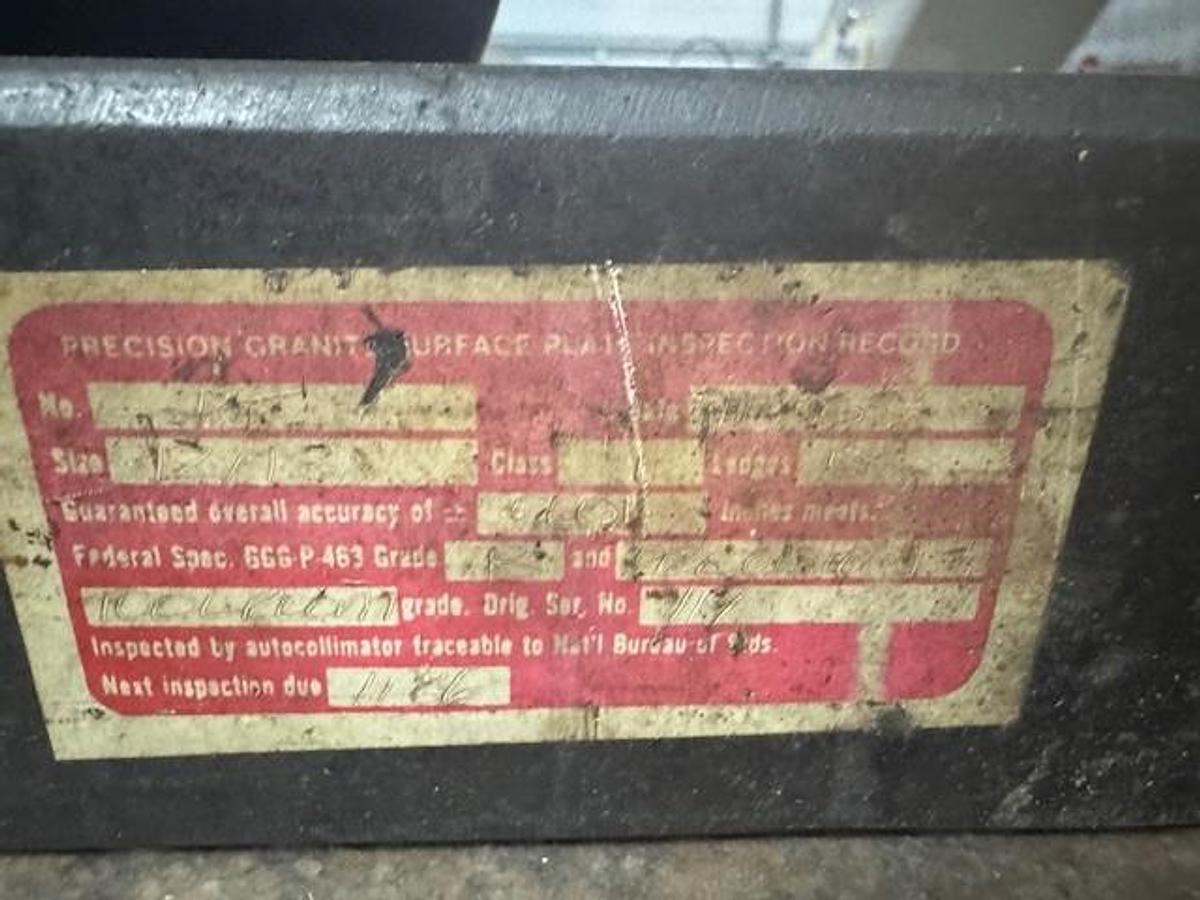 Used Surface Plates Set of 3