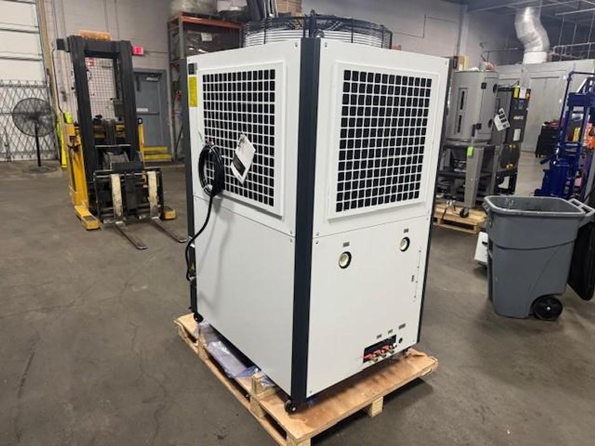 10 Ton Shini Air-Cooled Portable Chiller 460V