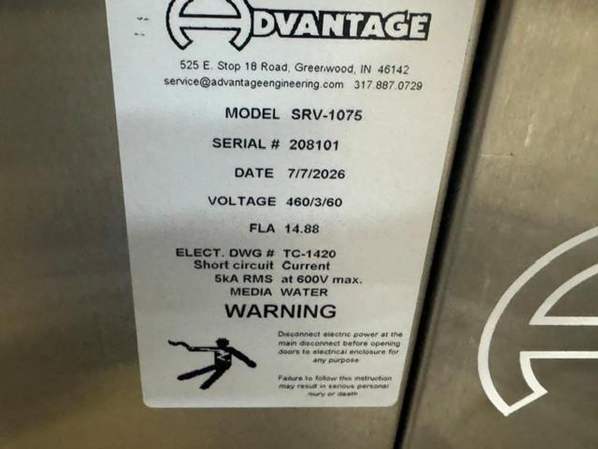 2 HP Advantage Sentra Series Temperature Controller 460V (2026)
