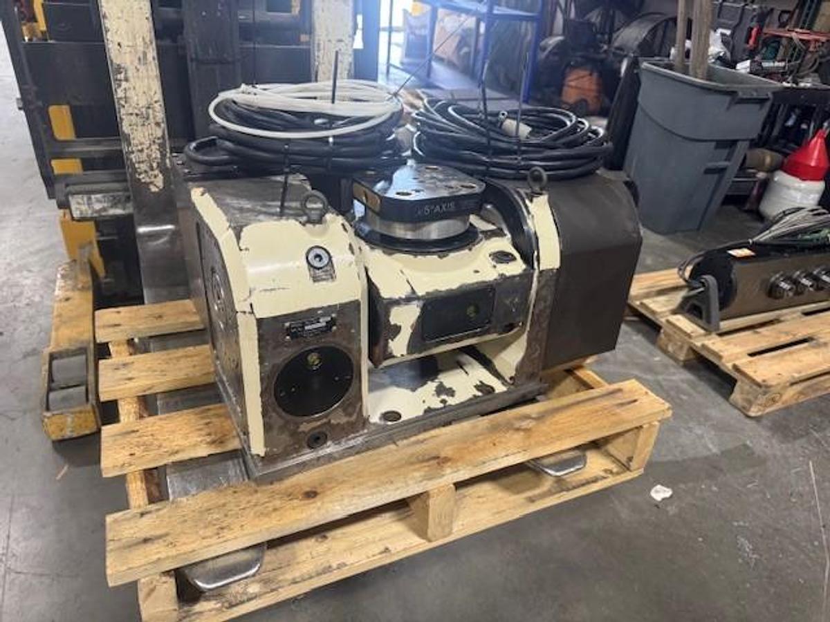 Used Tsudakoma TBS-160 H 5-axis Tilting Rotary Table (2019)