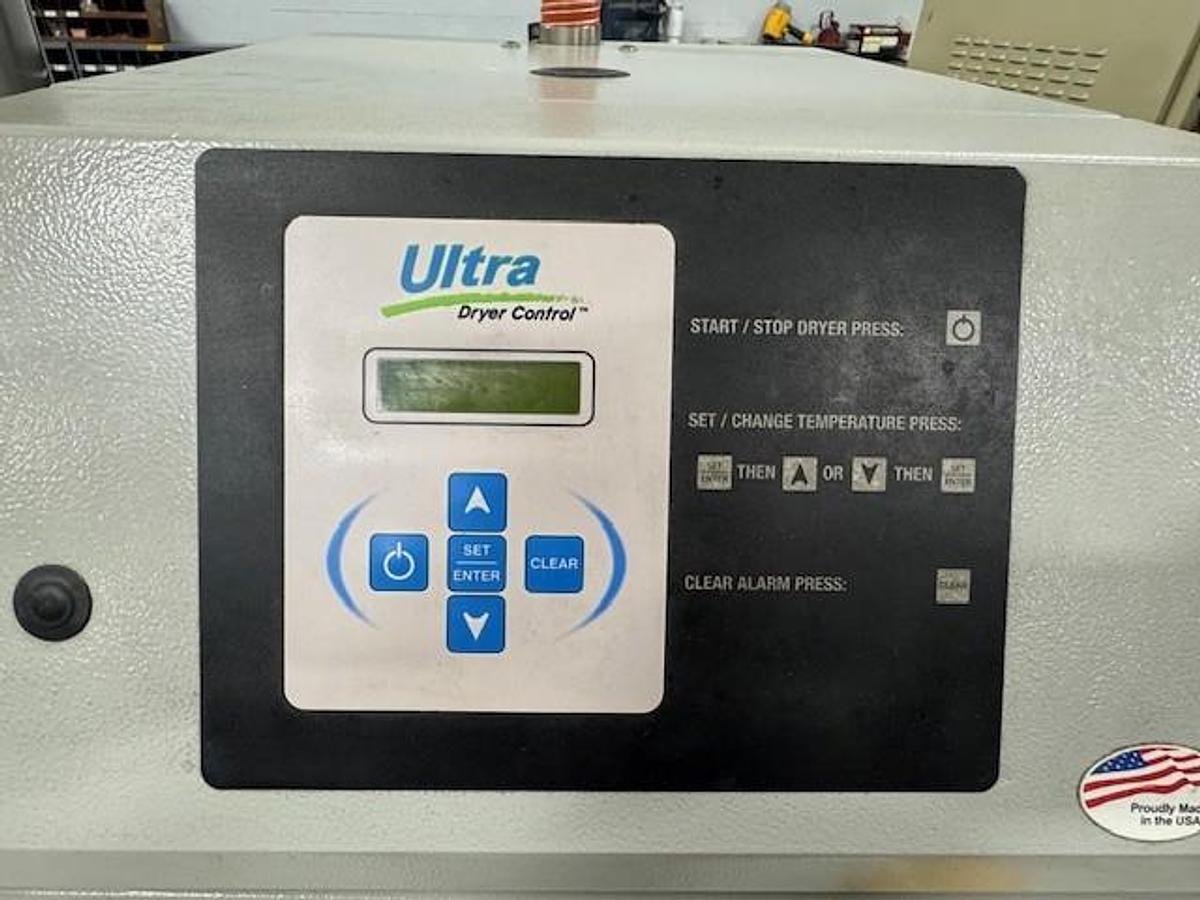 Used 25 lbs/hr Dri-Air APD Series 2 Bed Portable Desiccant Dryer with Hopper and Cart (2012)