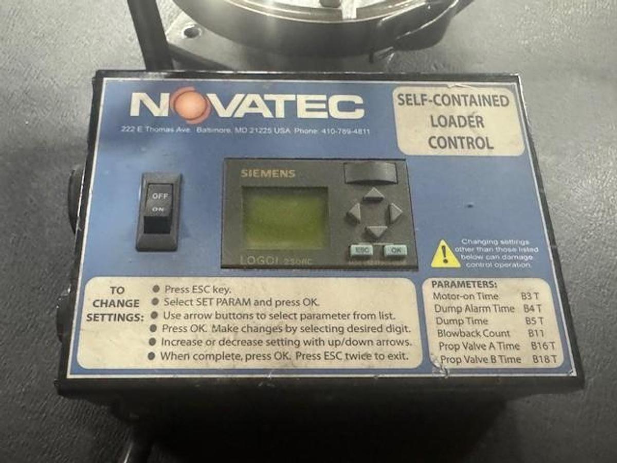 Used Novatec Vacuum Loader with Control