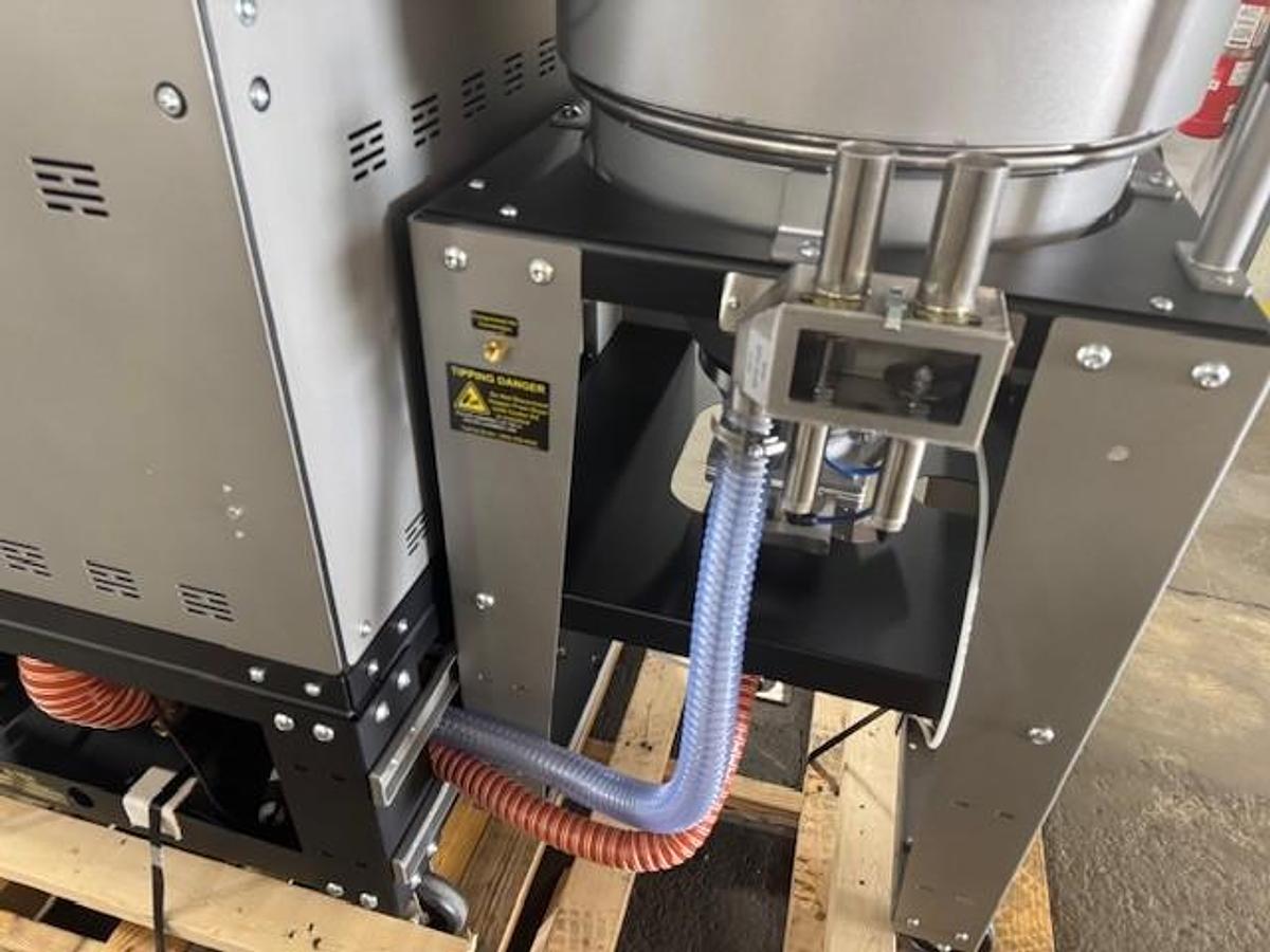 100 lb/hr NovaWheel Dryer with Aftercooler w/ Hopper Cart & Dry/Convey Package (2024)