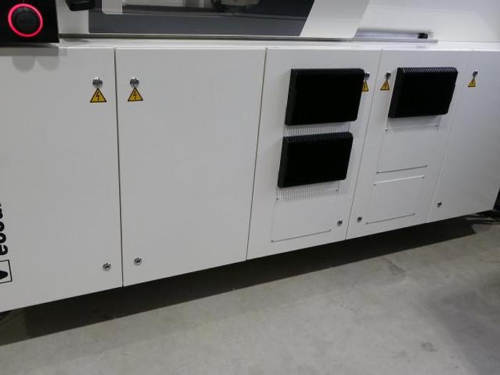 Used 449 Ton, 15.24 oz. Tiebarless Engel Injection Molding Machine