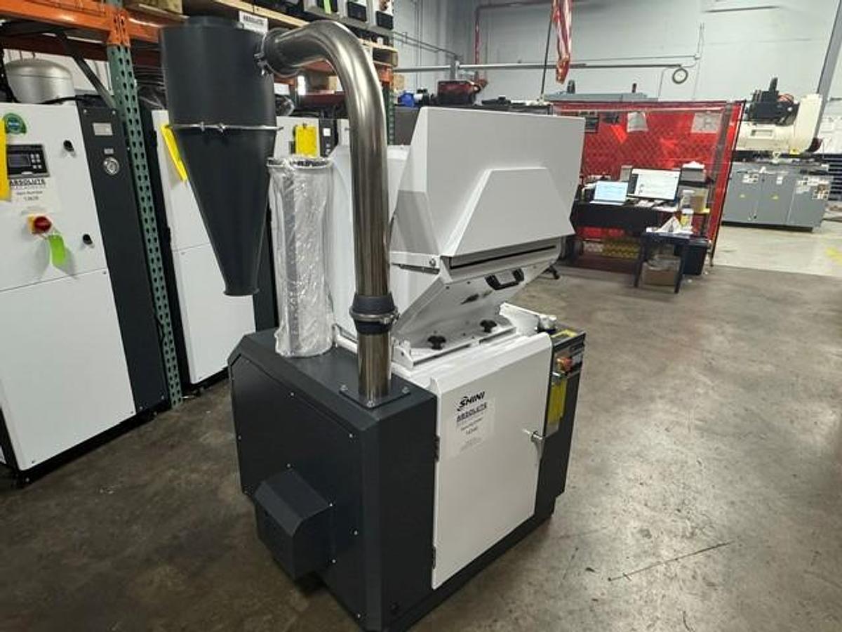 16.9 HP Shini SG-2348 Beside the Press Granulator with Blower and Cyclone (2026)