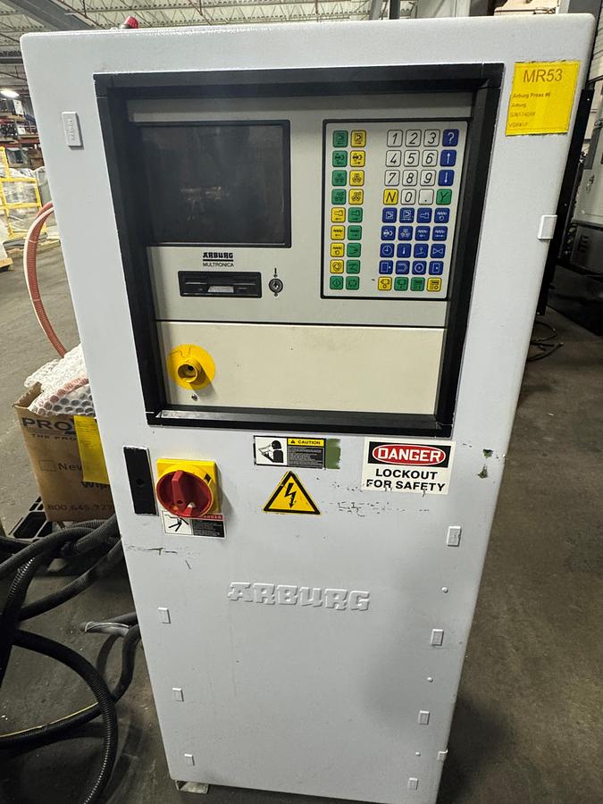 Used 35 Ton, 2.37 Oz. Arburg Allrounder 221M Injection Molding Machine (1999)