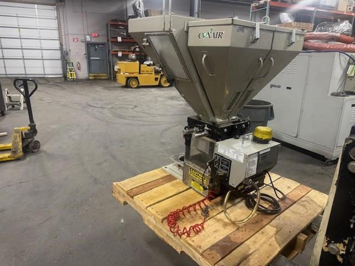 Used 200 lb./hr, 4 Component Conair Gravimatic Blender