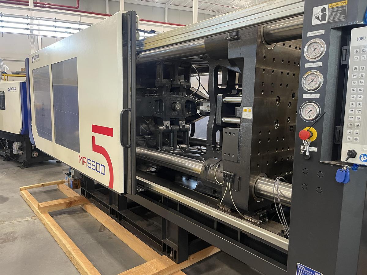 596 Ton, 91.73 oz Haitian MAV 5300/5000 Injection Molding Machine (2025)