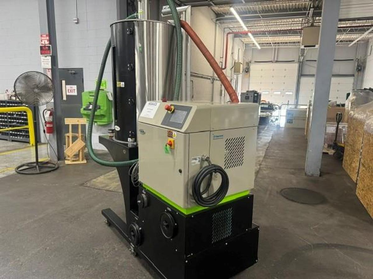 Used 100 lb./hr Conair DX-100 Dryer with 385 lb. Hopper (2018)