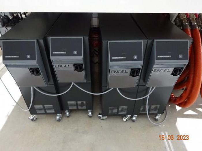 Used 449 Ton, 15.24 oz. Tiebarless Engel Injection Molding Machine