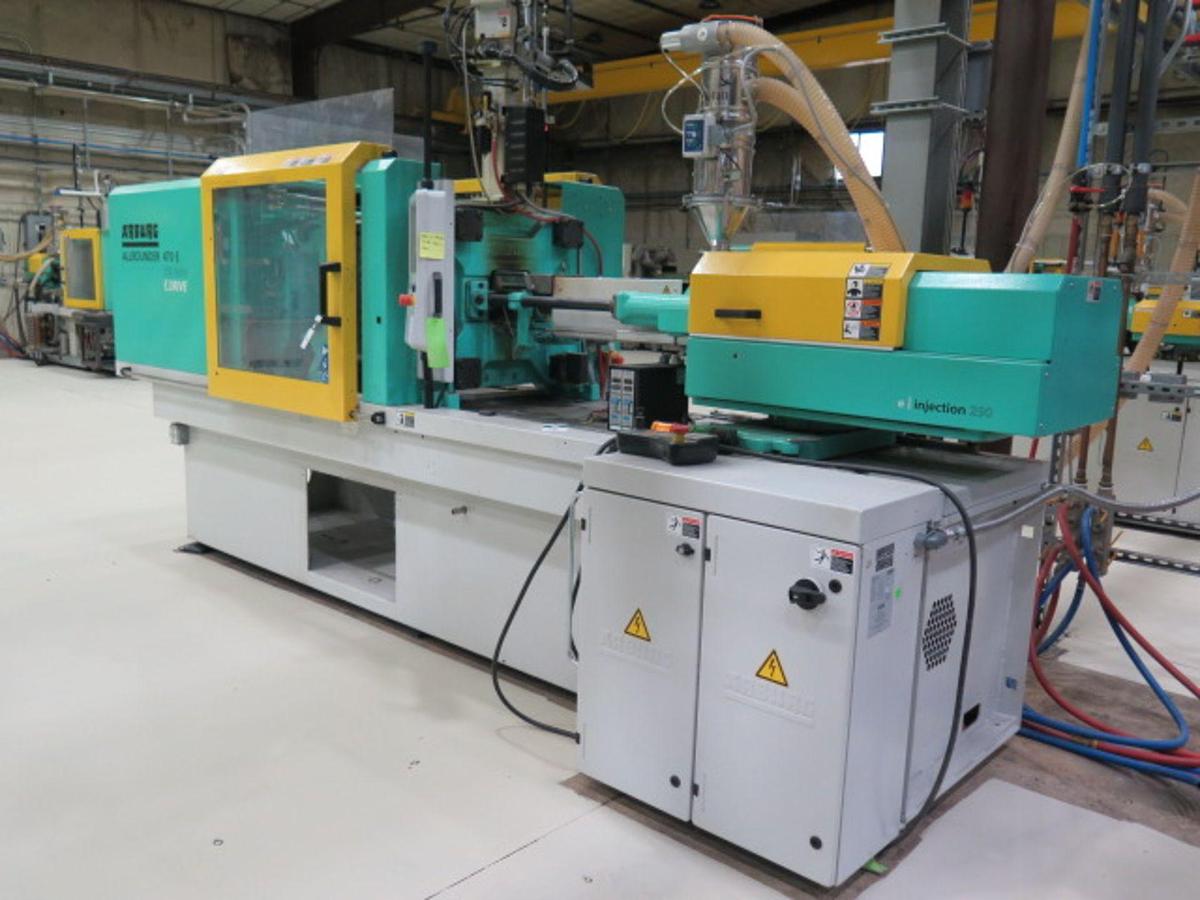 Used 110 Ton, 6 Oz., Arburg Allrounder 470 E 1000/290 (2016)