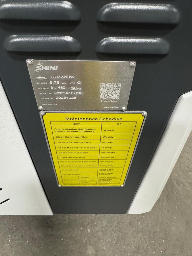 1 HP Shini Temperature Controller STM-910W 460V (2026)