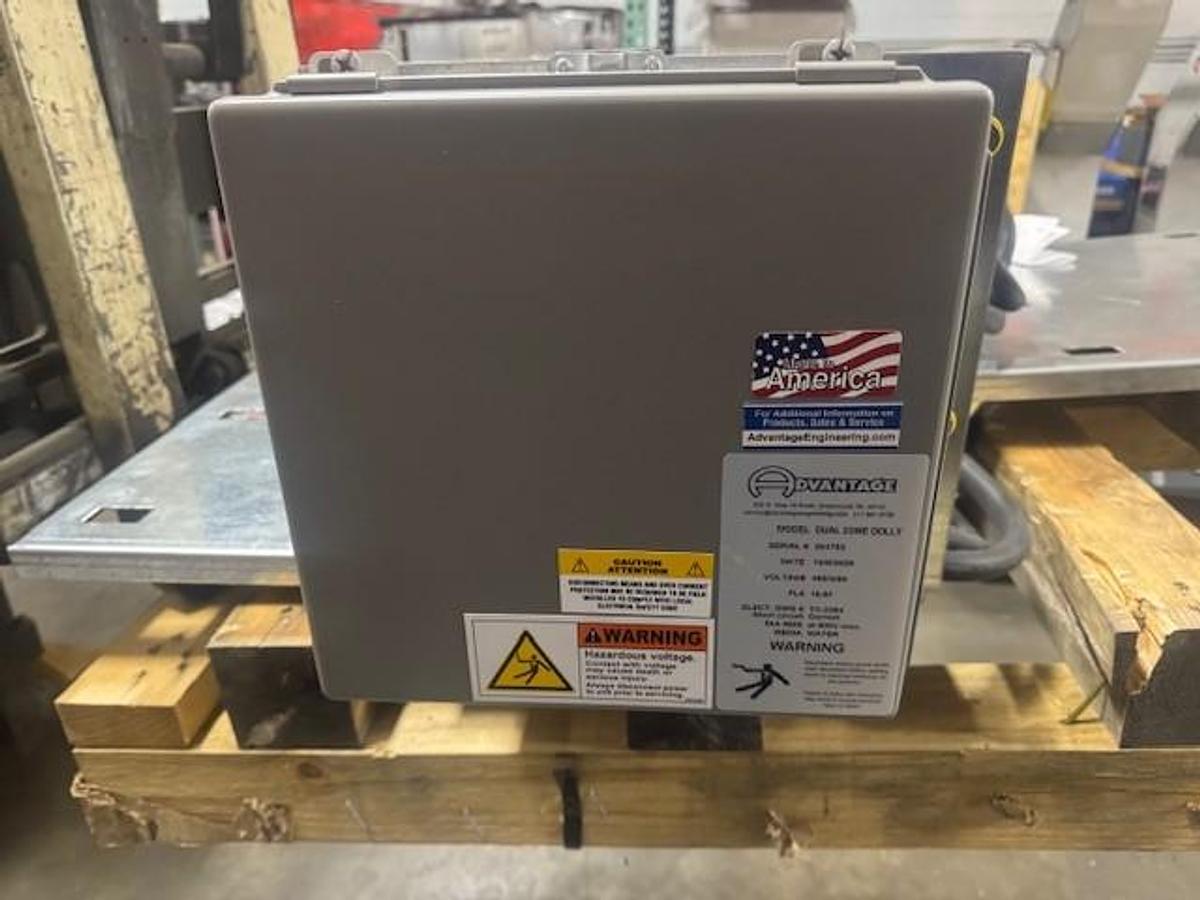 Advantage Engineering Dual Zone TCU Dolly With Power Recepticle and Cord