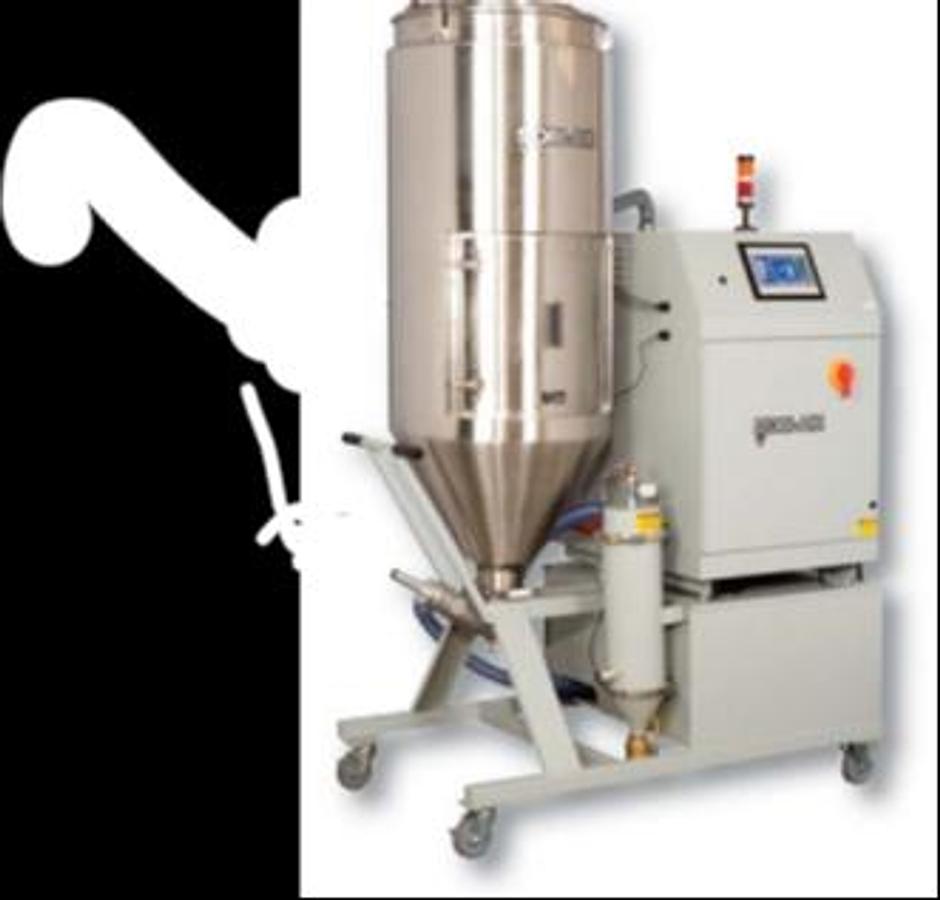 125 lbs/hour Dri-Air Material Dryer with 400 lb. Capacity Hopper (2026)