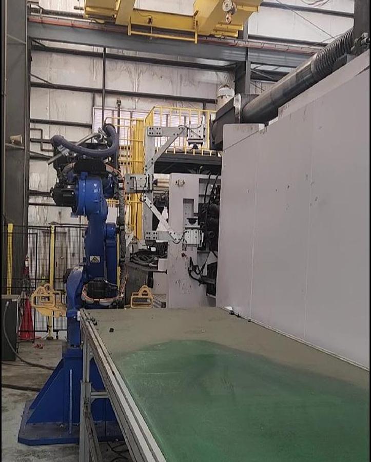 Used 3,300 Ton, 1,029 Oz., Borche BU3300-V Injection Molding Machine with Yaskawa Robot (2025)(AZ)