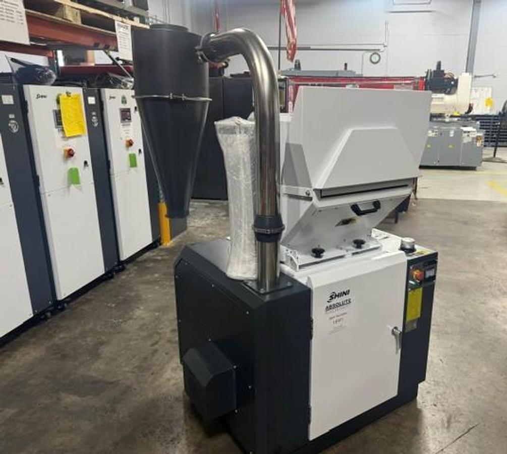 16.9 HP Shini SG-2348 Beside the Press Granulator with Blower and Cyclone (2026)