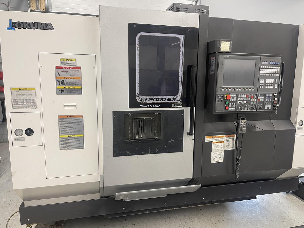 Used 2019 Okuma LT2000EX Dual Turret Lathe