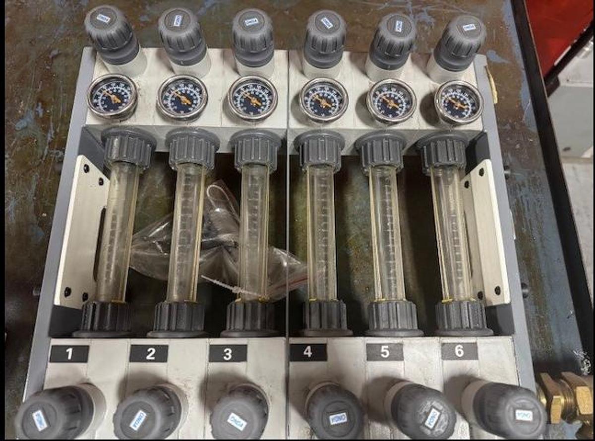 Used PPE 6-Zone Water Flow Regulator