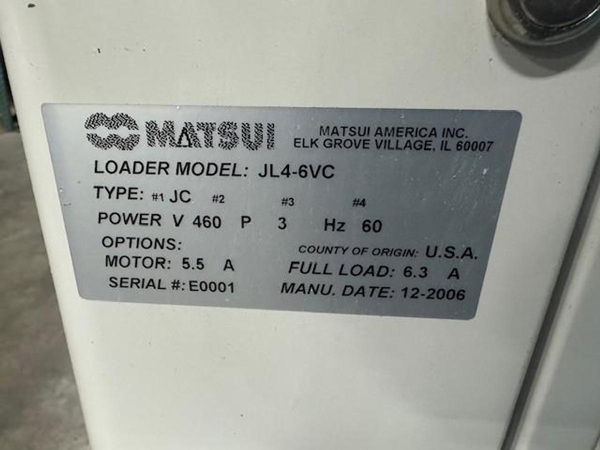Used Matsui JL4 Hopper Loading System (2006)