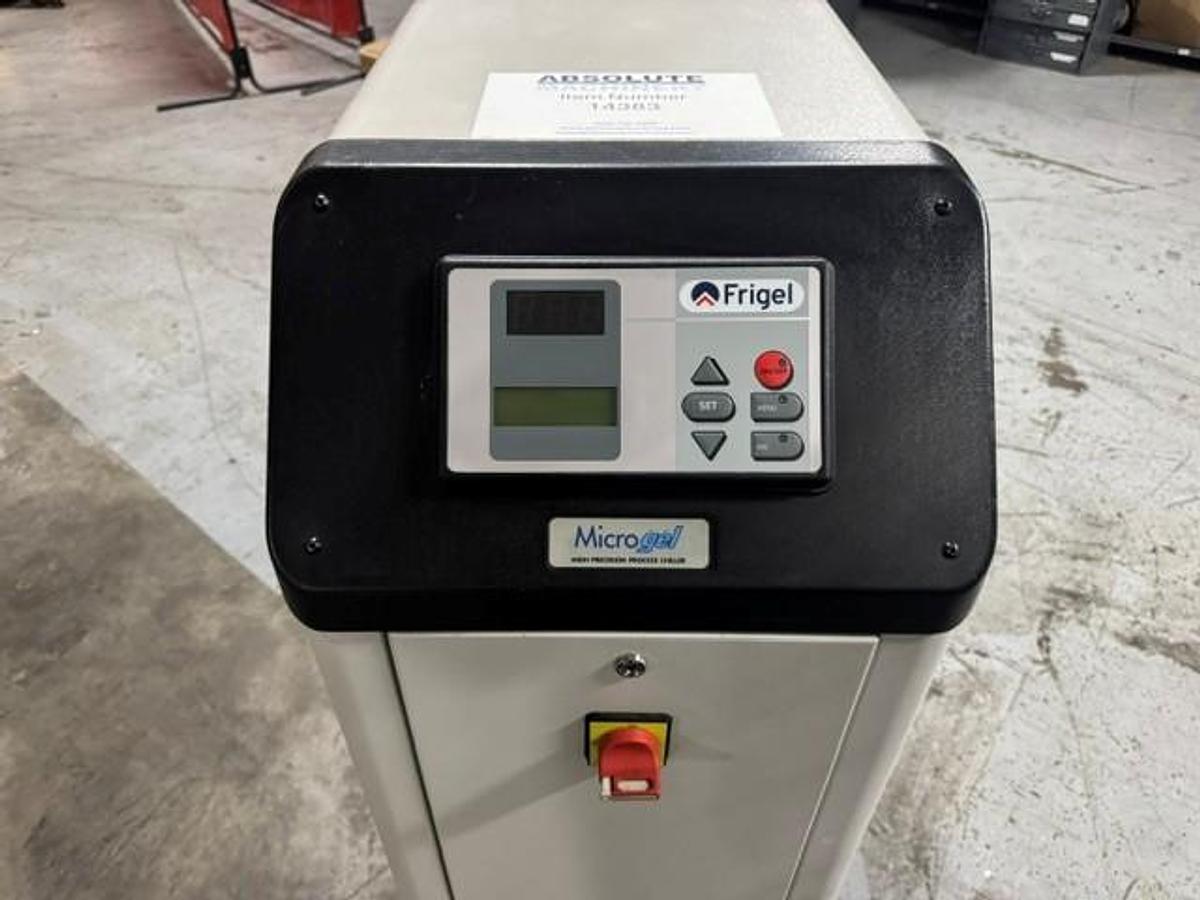 Used 2.5 Ton Frigel RCM40/6 SP Chiller and Temperature Controller