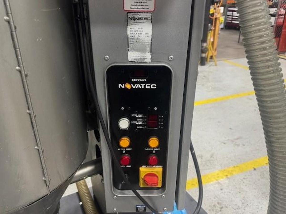 Used 50 lb/hr Novatec, NovaDrier Membrane Resin Dryer (2016)