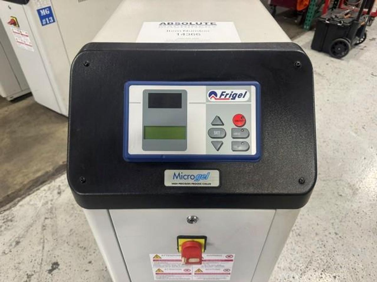 Used 2.5 Ton Frigel RCM40/6 SP Chiller and Temperature Controller