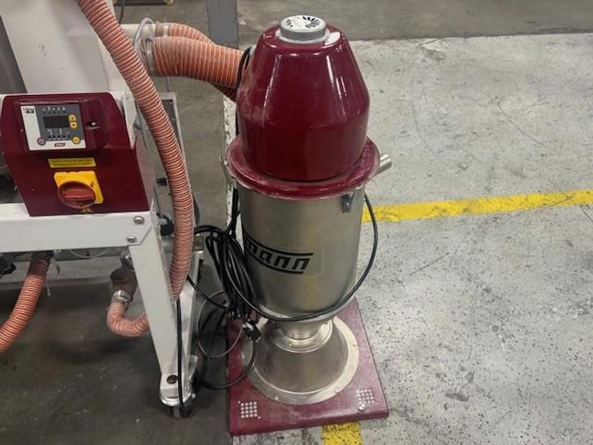 Used Wittman 300 lb./hr E-300 Material Dryer with Dryer Bank System