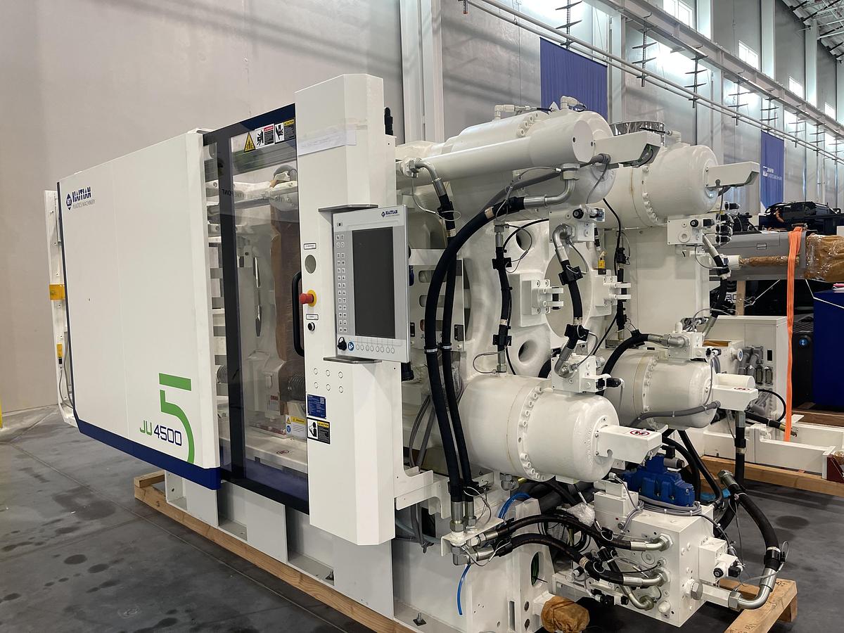 506 Ton, 45.6 oz Haitian JUV 4500/3450 Injection Molding Machine (2025)