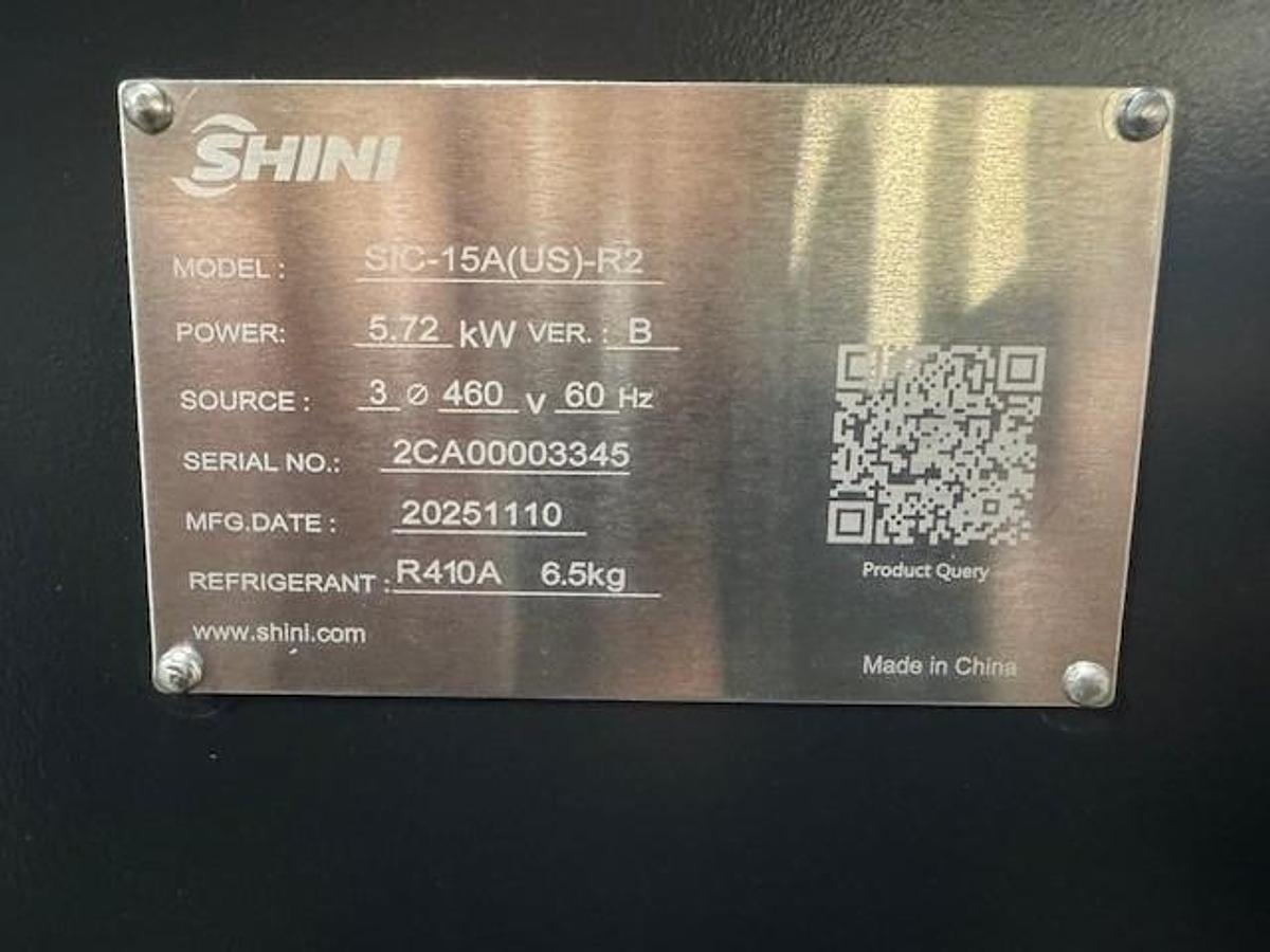 4.1 Ton Shini Air-Cooled Chiller 460V