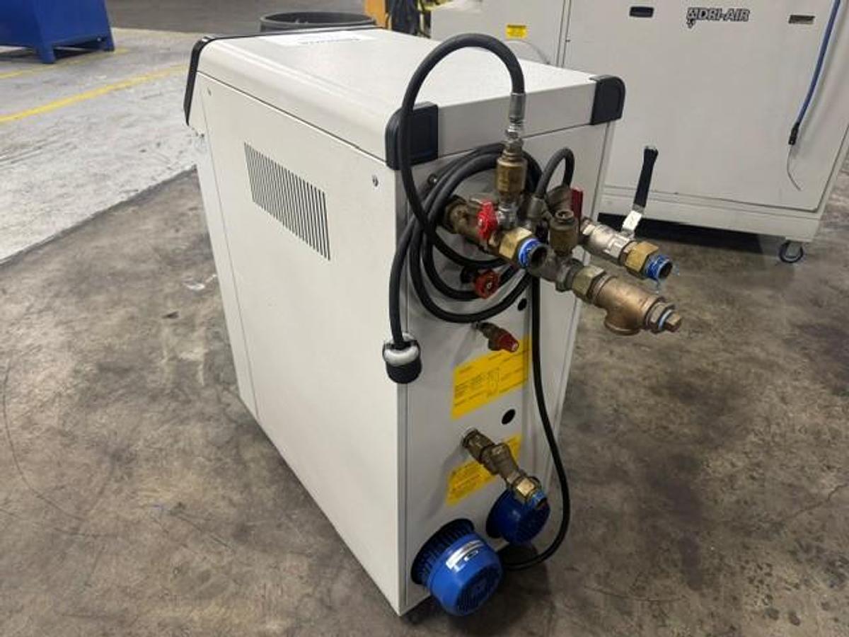 Used 3.5 Ton Frigel RCM60/6 HP Chiller and Temperature Controller (2011)