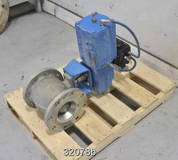 Used Neles Jamesbury 6-715BC3600-TT 6" Control Ball Valve #32078