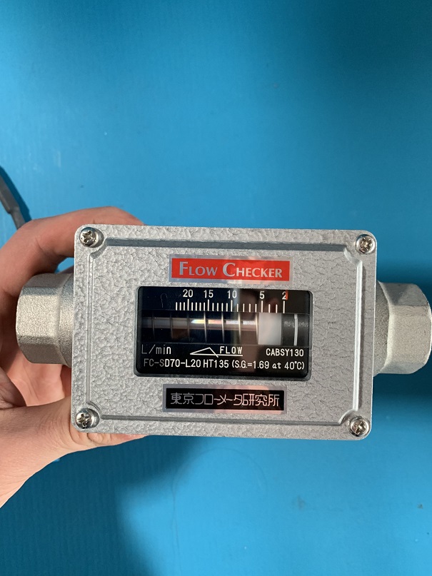 Used Tokyo Flow Meter Laboratories Flow Meter FC-SD70