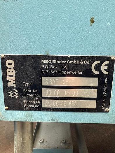 Used MBO S BAP 46ME