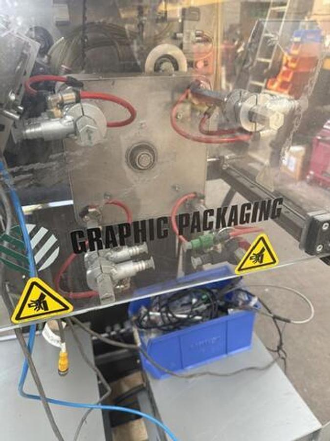 Used Graphic Packaging Minnesota Automation 4-Arm Rotary Vacuum Placer / Pick & Place System