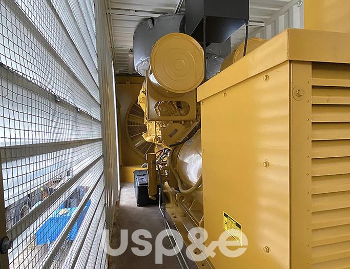 Used 1.5 MW 1993 Used Caterpillar D3516 Diesel Generator Set (Containerised)