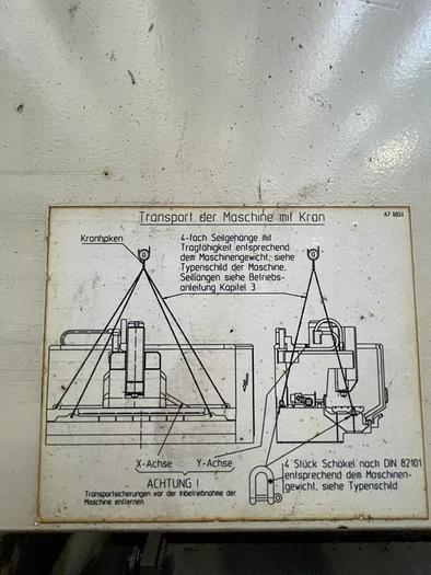 Usato CENTRO DI LAVORO VERTICALE PENDOLARE BC 100 M 4500