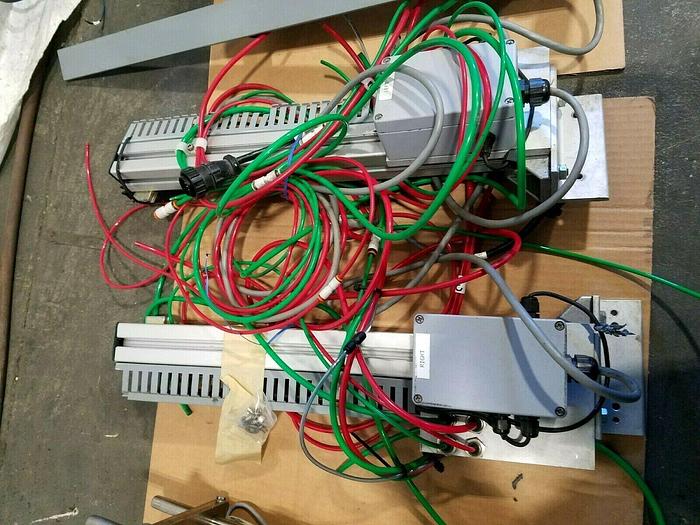 Used Electrical Connectors Assembly Machine Strip Stock Linear Automation DC Drive