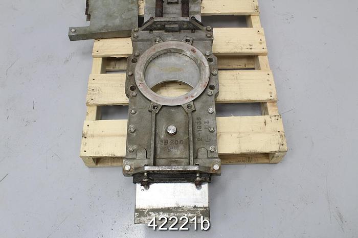 Used Stafjo 8" Air Operated Through Gate Valve #42221