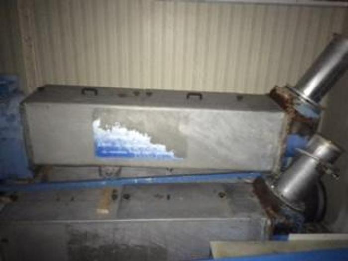 Used GEAR BOX MOTORS AND THREE INCLINED SCREW THICKENERS