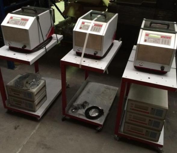 Used Baumer HHS C11004 hot glue application system 2005