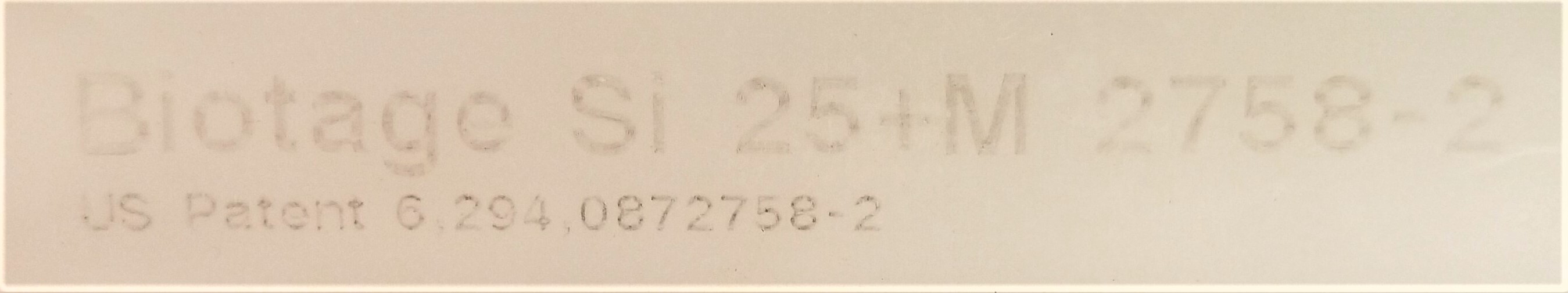 New Biotage SI 25+M Flash Cartridge (Pack of 10)