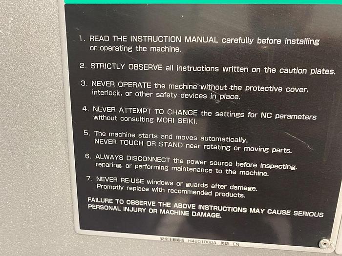 Used 2013 DMG Mori NHX 4000 Horizontal Machining Center