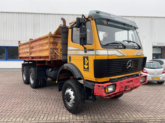 Gebruikt 1992 MERCEDES BENZ 2629 6x6 kipper
