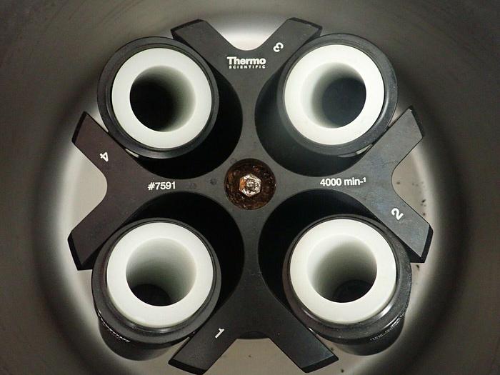 Used Thermo Scientific Sorvall Biofuge Primo R Refrigerated Centrifuge with Rotor