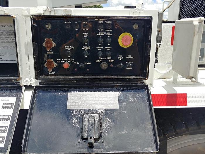 Used 2007 International 7400 Altec LP108 Cable Puller Truck