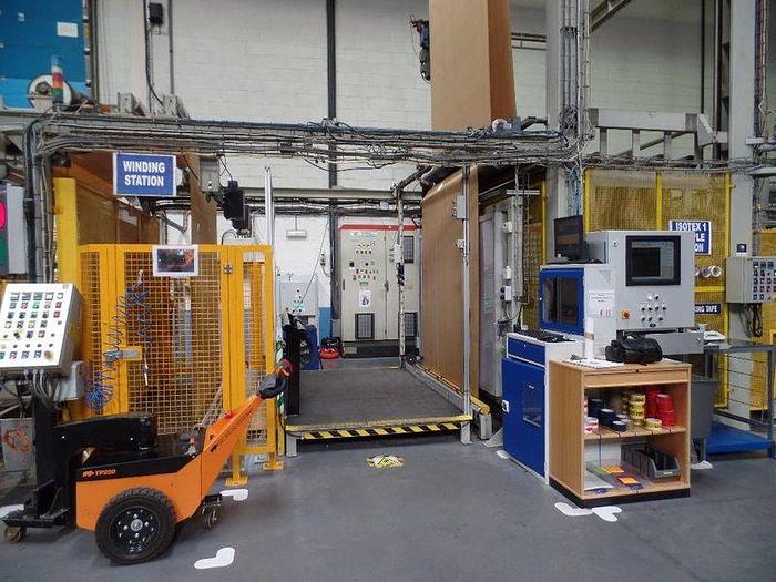 Used 1 x 2.2m Isotex Coating Line, 2001-2