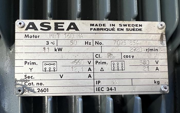 Used Alfa Laval pump , type ALC-2D/240